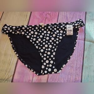 XL Aerie Polkadot Swim Bottoms #0390